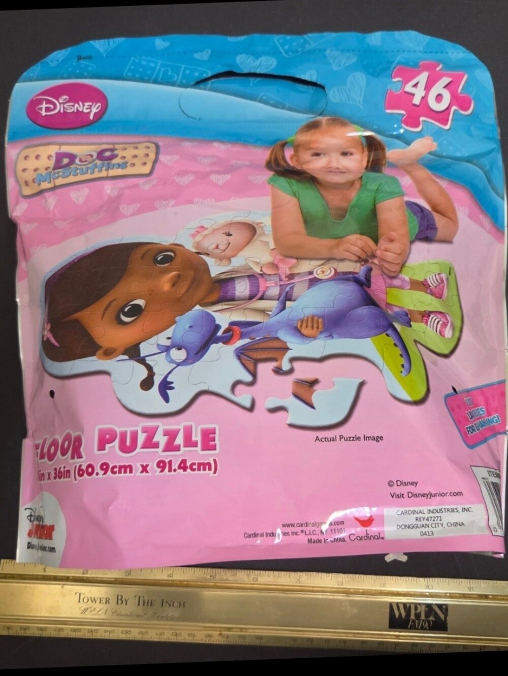 Disney Doc McStuffins Pink & Blue 46-Piece Floor Puzzle